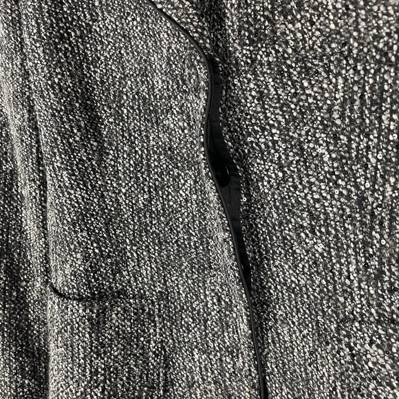 ARMANI COLLEZIONI TWEED SEQUIN BUTTON DOWN NOTCH COLLAR BLAZER JACKET - Picture 10 of 15